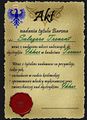 Akt nadania tytulu barona dystrykt ikhar salazar trevant.jpg